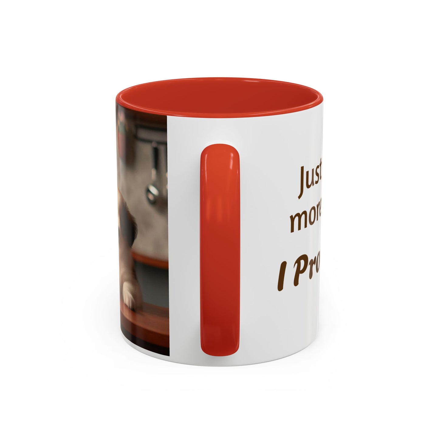 Copy of Cute Puppy with Coffee Mug | Adorable Morning Cafe Mug (11, 15oz)