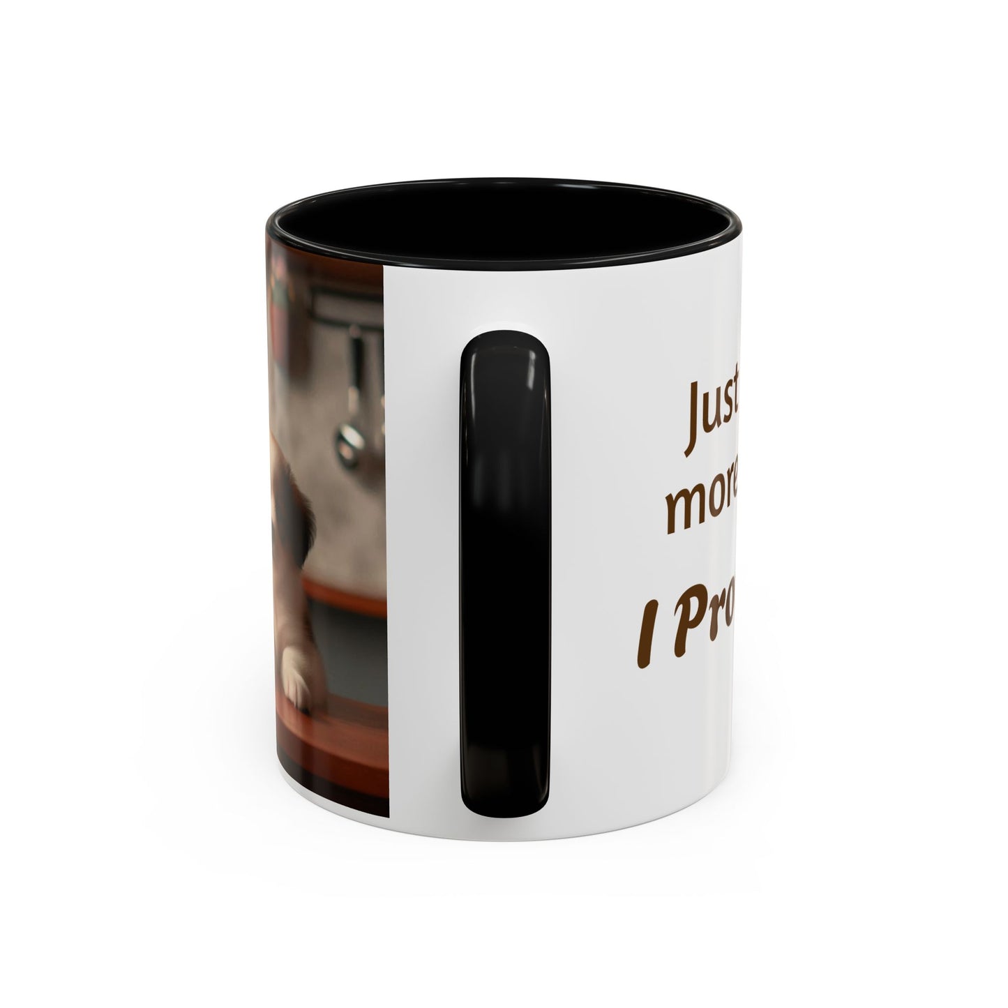 Copy of Cute Puppy with Coffee Mug | Adorable Morning Cafe Mug (11, 15oz)