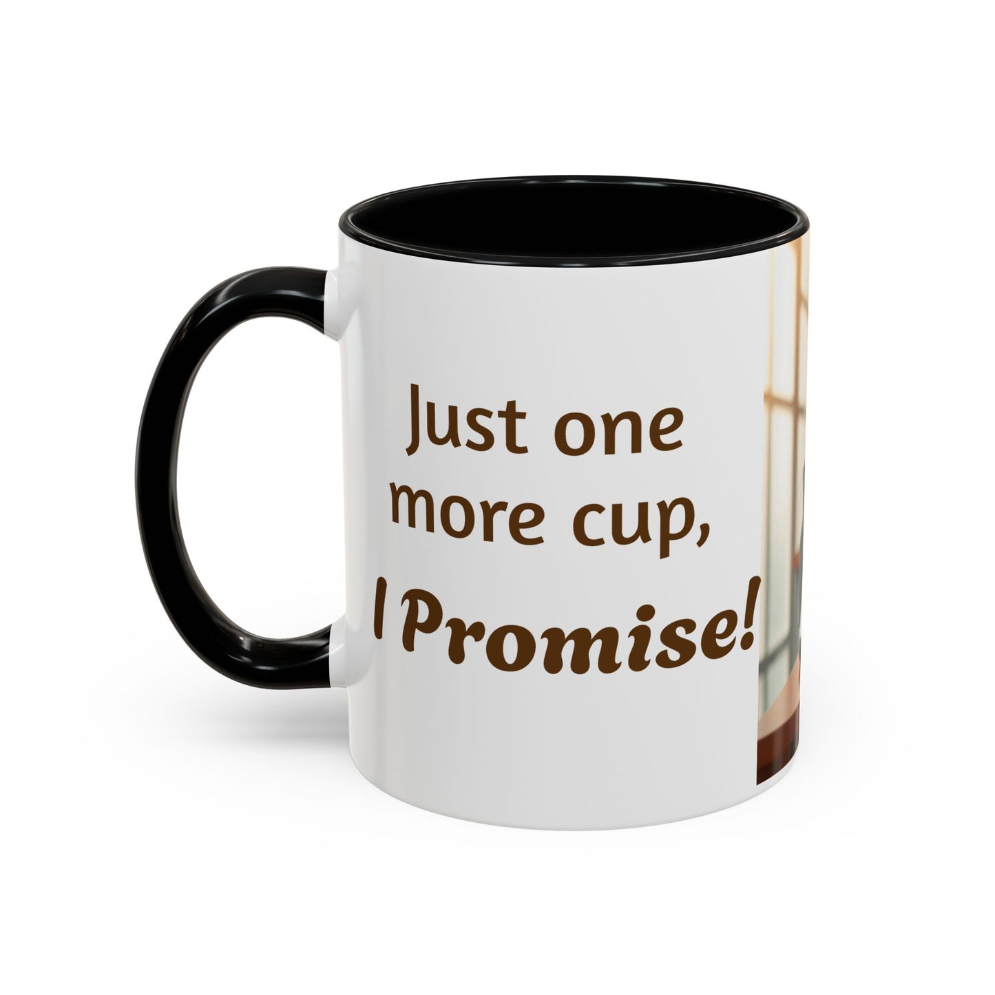 Copy of Cute Puppy with Coffee Mug | Adorable Morning Cafe Mug (11, 15oz)