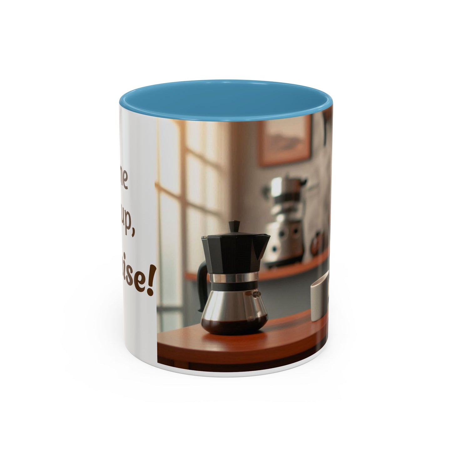 Copy of Cute Puppy with Coffee Mug | Adorable Morning Cafe Mug (11, 15oz)