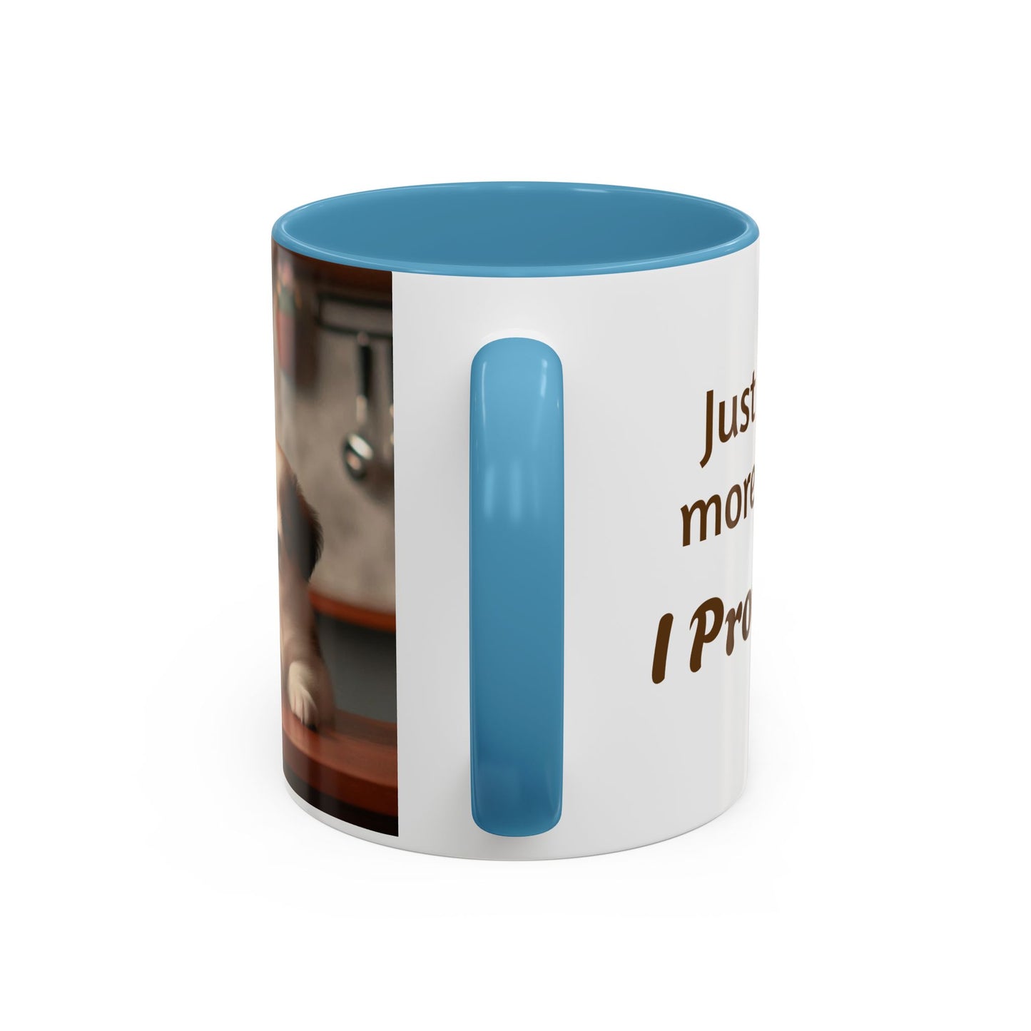 Copy of Cute Puppy with Coffee Mug | Adorable Morning Cafe Mug (11, 15oz)