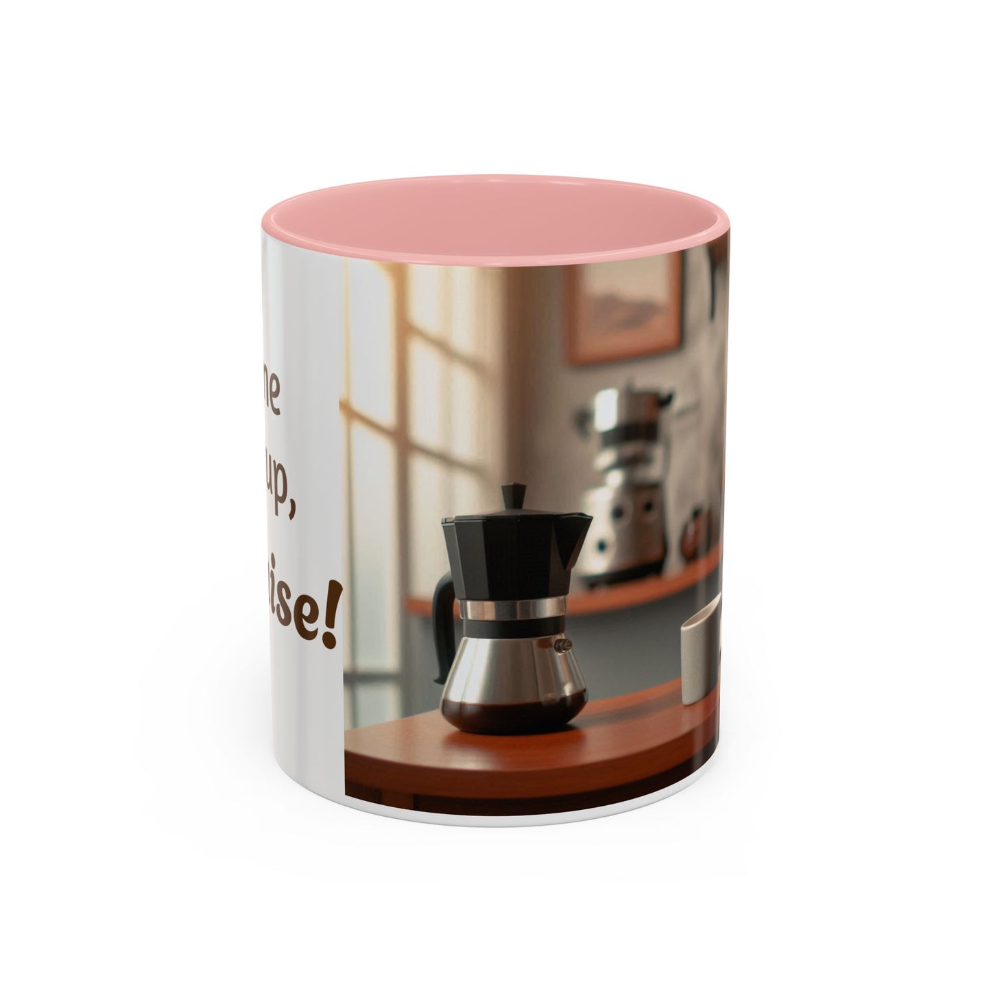 Copy of Cute Puppy with Coffee Mug | Adorable Morning Cafe Mug (11, 15oz)