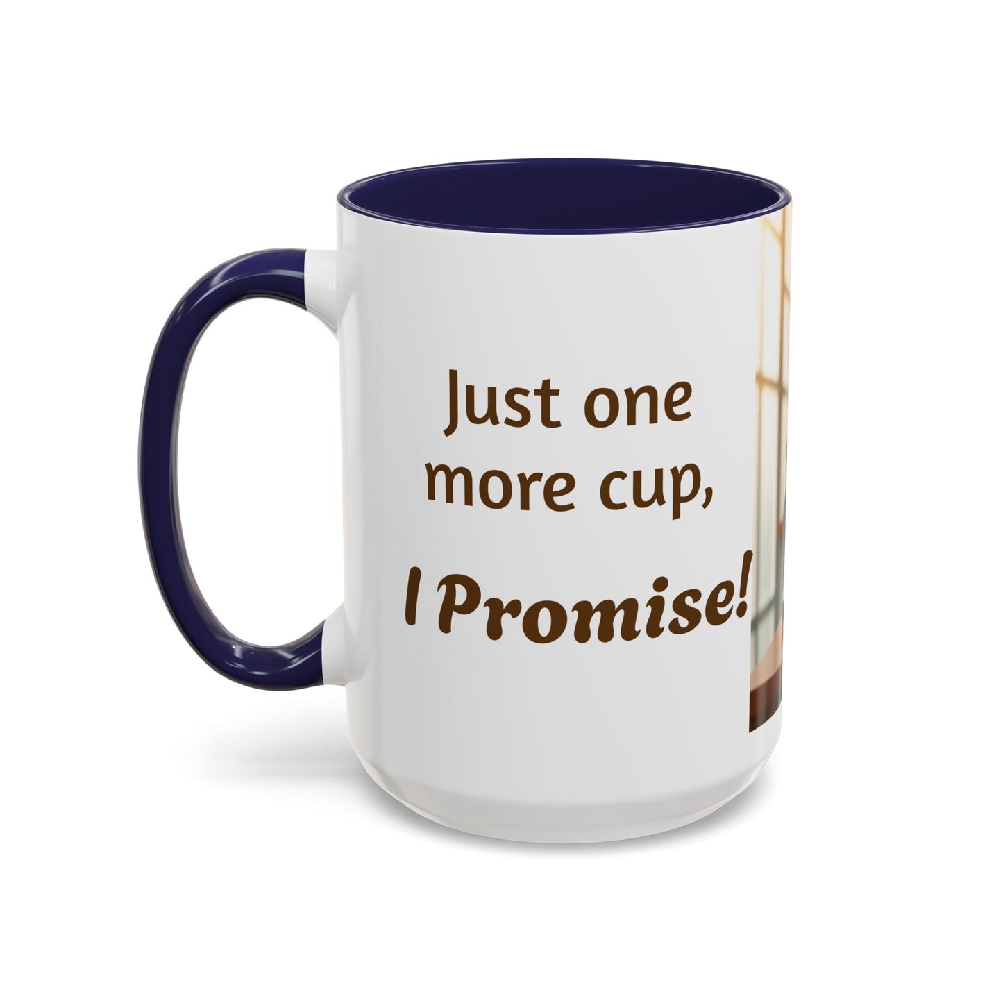 Copy of Cute Puppy with Coffee Mug | Adorable Morning Cafe Mug (11, 15oz)